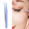 3pcs Diamond Painting Stainless Steel Tweezers Set DIY Tools (Elbow) Newly