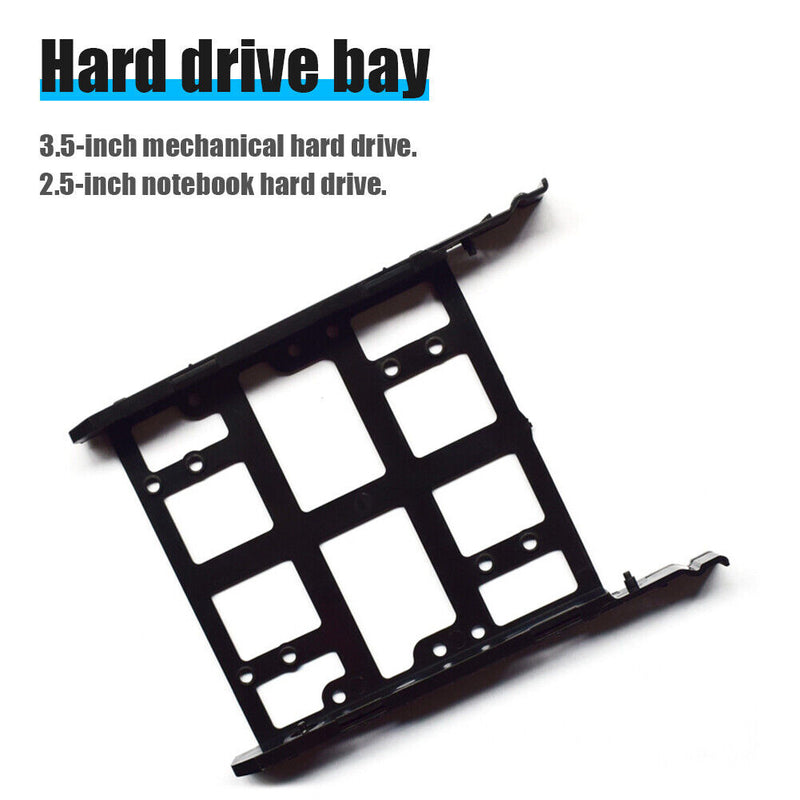 HDD SSD Mounting Bracket for 2.5 inch / 3.5 inch PC Hard Drive Tray Holder Newly