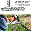 Mini 4 inch Chainsaw Chain Kit Portable Replacement Saw Mill Chain (3pcs) Newly