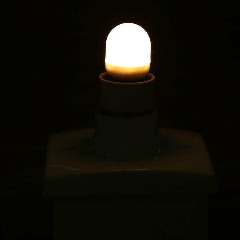 E14 Mini Refrigerator Light AC220-240V 2W Freezer LED Lamp Bulb (Warm White