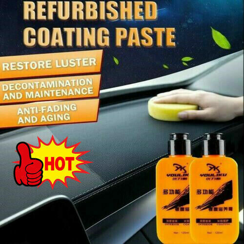 Automotive Interior Auto&Leather Renovated Coating Maintenance 120ml Paste N3L5