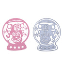 Snowvirtuos Crystal Old Man DIY Metal Stencil Scrapbooking Craft Embossing