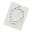 Lace Photo Frame Silicone Mold DIY Fondant Chocolate Cake S2U8 Tool Baking L1R8