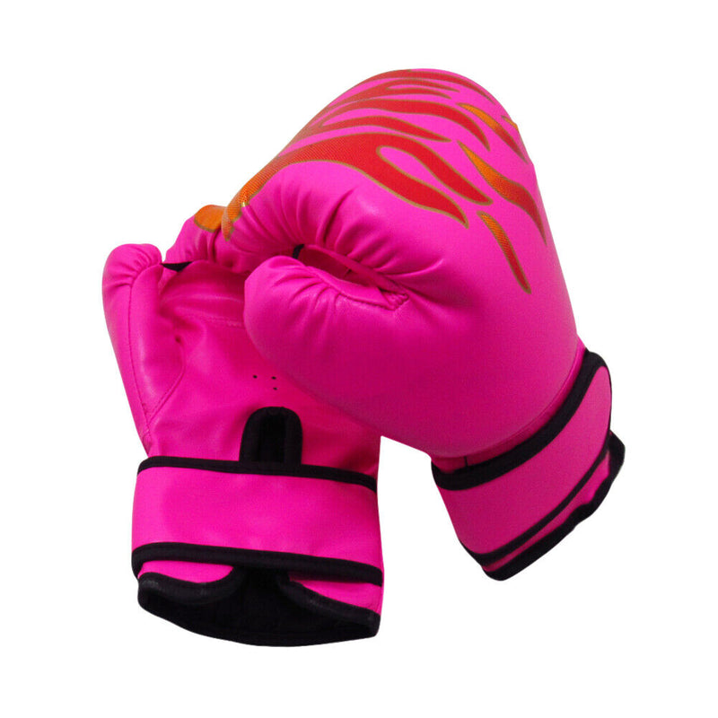 2pcs Kick Boxing Gloves Breathable Kids Muay Thai Training Fighting Gloves Newly