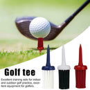 Pack of 10PCs GOLF TEES BRUSH Driver Training 52mm Aids Tool Golfer M5Y0