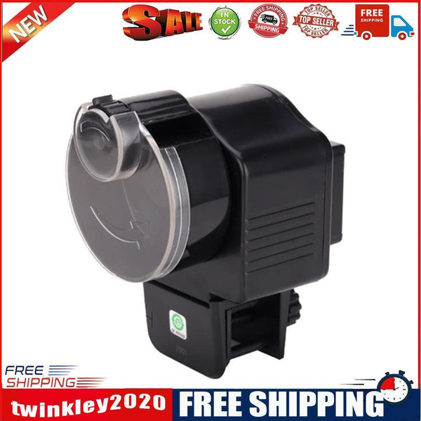 Automatic Fish Tank Feeder Aquarium LCD Indicate Feeding Dispenser (AF2003)