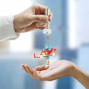5pcs DIY Diamond Painting Keychain Baseball Special-shaped Drill (AA988) Newly