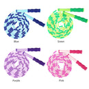 Skipping Rope Professional Rope Skipping Soft Beads Unknotted Rope (Blue)