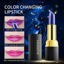 Magical Discoloration Blue-Rose Temperature Changing Lipstick Waterproof Gifts`
