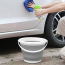 Foldable Bucket with Handle-Silicone Outdoor Portable Fishing Bucket (3L) Newly