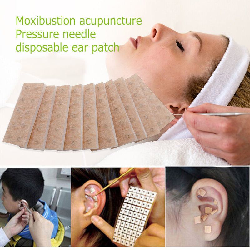 100pcs One-time Ear Point Auricular Stickers Intradermal Press Needle (02)