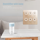 Air Humidifier USB Electric Cool Mist Maker Air Purifier LED Light (Blue)