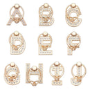 Ultra Thin Car Bracket Finger Ring Holder Letter Phone Stand 360 Rotation