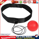 Head-mounted Boxing Reflex Speed Ball Boxing Training Equipment (Red Ball) Newly