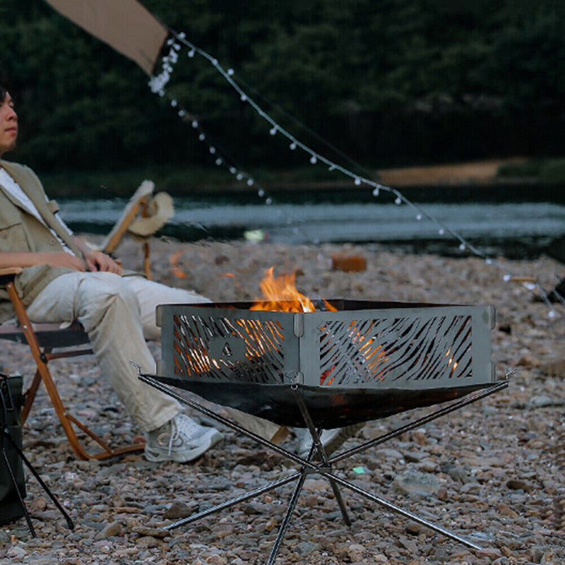 Gas Stove Wind Screen Fold Camping Stove Wind Break Andes Foldable