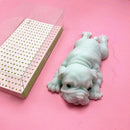 Simulation Soft Dogs Squeeze Ball Puzzle Anti Stress Artifact (White Dog) Newly
