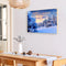 Canvas Paint By Numbers Snow Forest Oil Hand Painted Drawing Kit Home Decoration