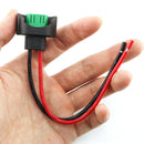 2pcs H11 H8 881 Female Adapter Wiring Harness Sockets Wire for Headlights Newly