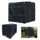 Water Tank Protective Cover IBC Container Waterproof Dust Sunscreen (Black)