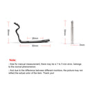 For Audi A4 S4 RS4 B6 B7 8E Glove Box Lid Hinge Snapped Repair Fix Kit Brackets