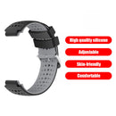 Silicone Smart Bracelet Watch Strap for Garmin Forerunner 220 230 235 620 630