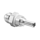 Male Flare Bulkhead to AN8 - 3/8 Hose Barb Fitting Car Fuel Tank Connector