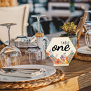 10Pcs/Set Wooden wedding digital table card wedding English alphabet seat card`
