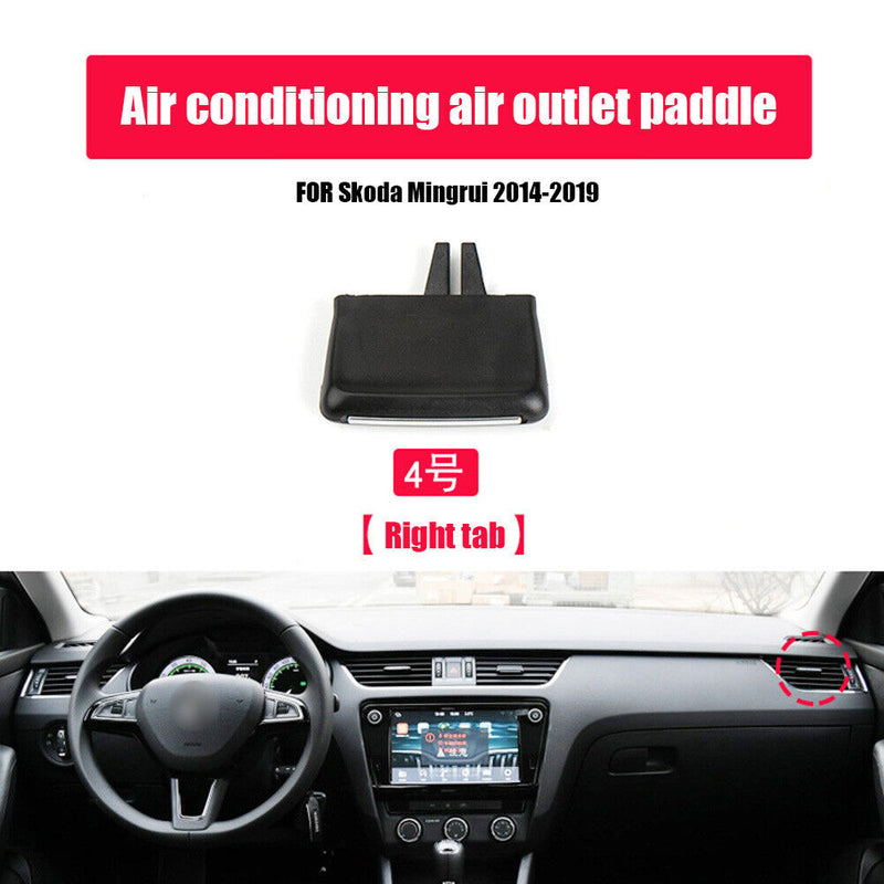 Car Front Air Conditioning Vent Outlet Tab Clip for Skoda Octavia (Right) Newly