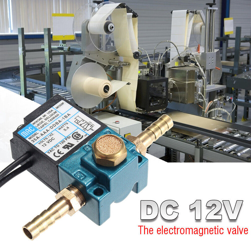 3-Port DC 12V 5.4W Solenoid Valve with Connector Boost Control Solenoid Val