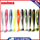 10pcs 7cm 2g Worm Fishing Lures Artificial Crankbait Soft Baits Fishing Tackle