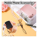 Case Colorful Chain Keychain Anti-Lost Phone Lanyard Mobile Phone Accessories