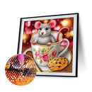 5D DIY Diamond Painting Full Round Drill Animal Mosaic Picture Decoration G