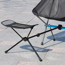 Outdoor Fishing Barbecue Footrest Portable BBQ Foot Rest Leg Stool Folding Chair