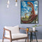 DIY Digital Oil Painting Kit Coded Hand Painted Picture Dinosaur Acrylic Paint