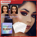 Multi Function Eye Makeup Template Special Drawing Eye Liner Eyeshadow Tool