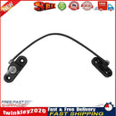 Aluminum Door Window Lock Children Security Car Cable Limit Lock (Black) Newly