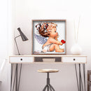 Diamond Painting Kit Angel child Full Round Rhinestone Wall Picture