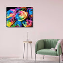 DIY Digital Oil Painting By Numbers Kits Colorful Art Flower Drawing Decorati