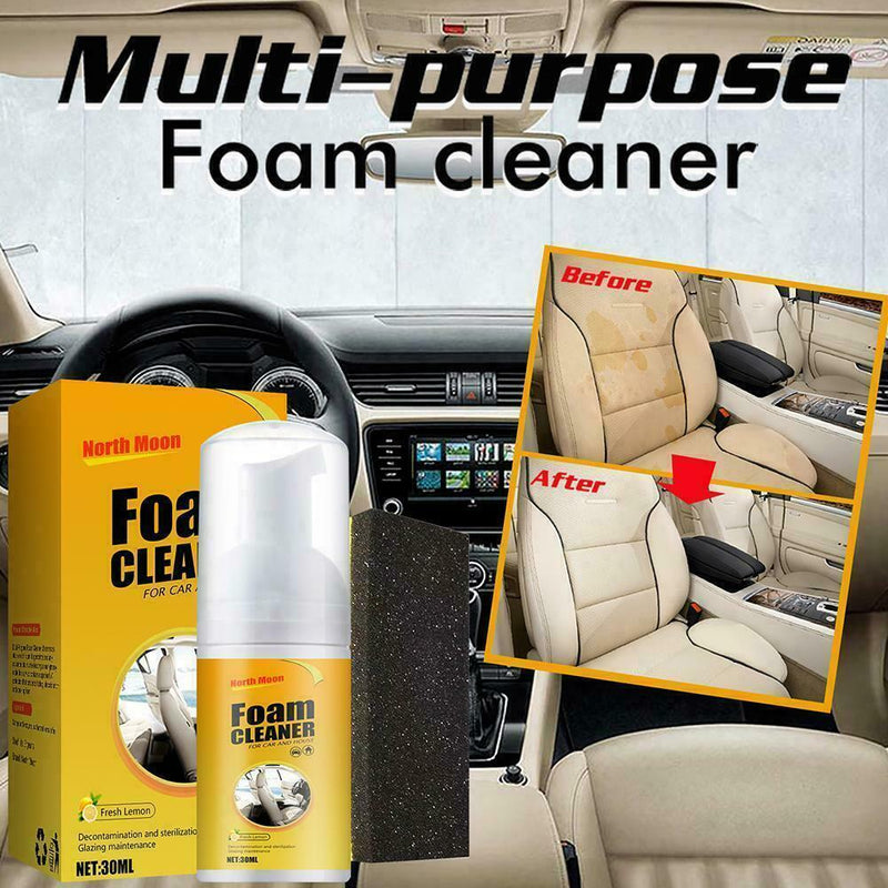 30ML Multi-purpose Foam Cleaner Cleaning Agent Automoive Car Interior Foam Z6E9