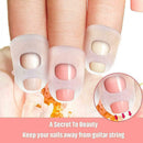 5xSoft Silicone Fingertip Protector Finger Guards Sleeves Cots Guitar Y6D5