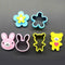 3/Set Sandwich Crust Cutter Cookie Bread Cake Toast Mold Bear Shape Rabbit F3Y5