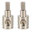 4 Sets Car Audio Wire Terminal 0GA to 4GA Power Cord Input Reducers Auto Parts