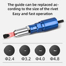Electric Rivet Gun Adapter Blind Rivet Nut Drill Converter Insert Nut (A) Newly