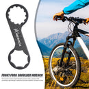 Bicycle Front Fork Cap Wrench Spanner MTB Bike Disassembly Tools (Black) Newly