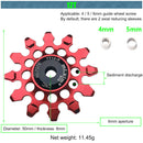 Mi.Xim 12T MTB Road Bike Rear Derailleur Guide Bearing Jockey Wheel (Red)