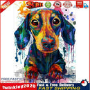 5D DIY Full Drill Diamond Painting Dog Cross Stitch Craft Kit (Color-k554) Newly