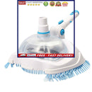 Pool Leaf Vacuum Head, Transparent Leaf Sucker Cleaner for Pond, Waterfall,