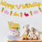 Decoration Garland Happy Easter Easter Banner Bunting Cake Topper Hanging Flags