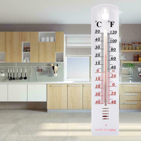 Wall Thermometer Indoor Outdoor Temperature Wall Hanging Sensor AU Au X1B1