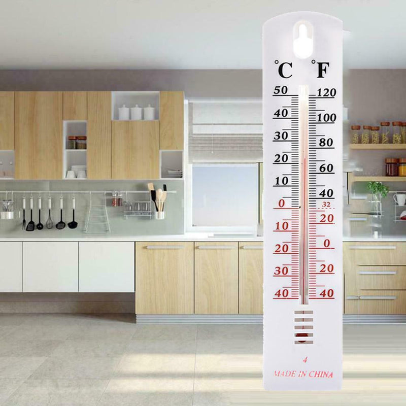 Wall Thermometer Indoor Outdoor Temperature Wall Hanging Sensor AU Au X1B1